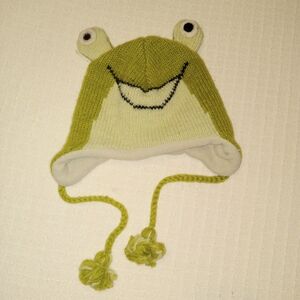 Green Frog Beanie